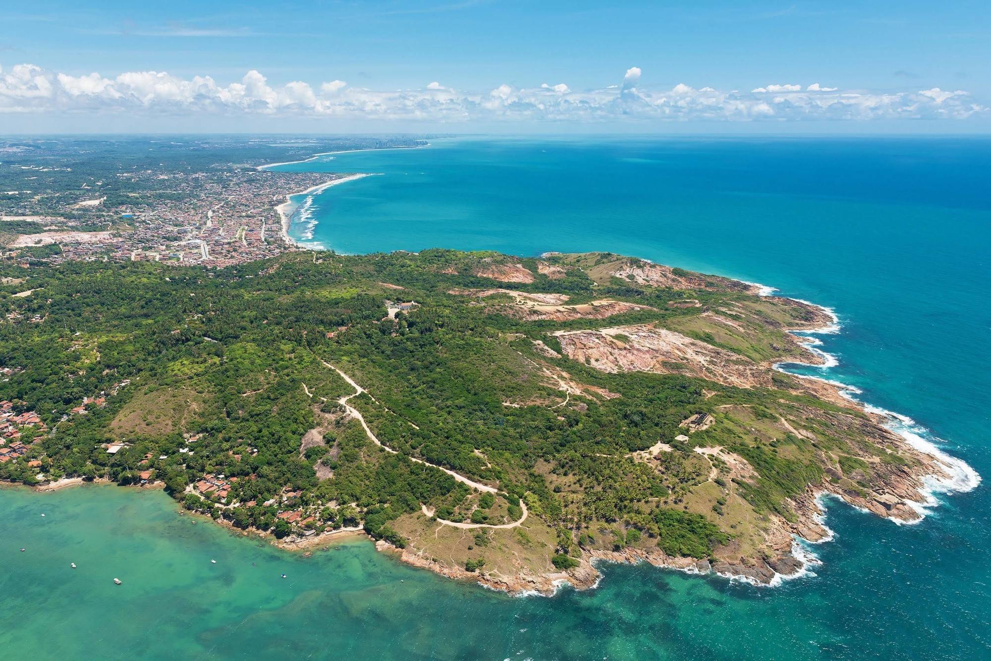 Sheraton Reserva Do Paiva Cabo de Santo Agostinho Exterior photo Aerial view of Cabo Branco
